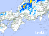 東海地方の積雪の深さのサムネイル