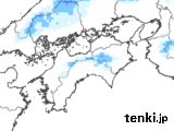 四国地方の積雪の深さのサムネイル